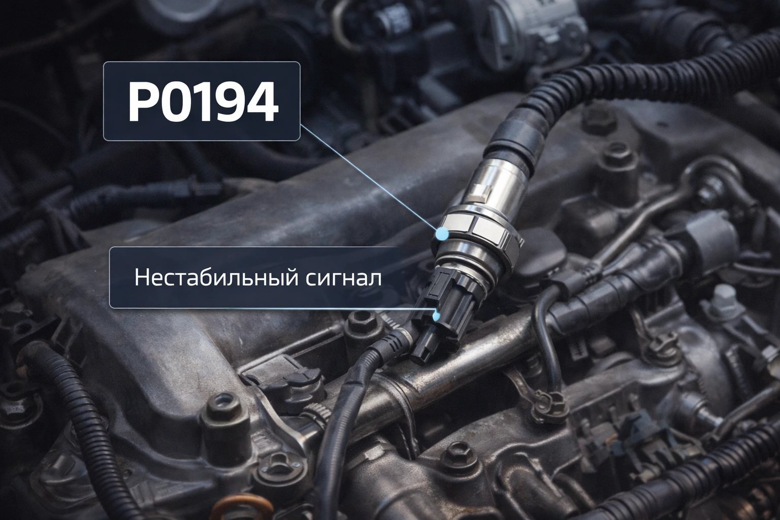 Ошибка P0194 — прерывистый сигнал датчика давления топлива: когда информация о давлении то есть, то пропадает, и именно из-за этого топливная система становится особенно непредсказуемой