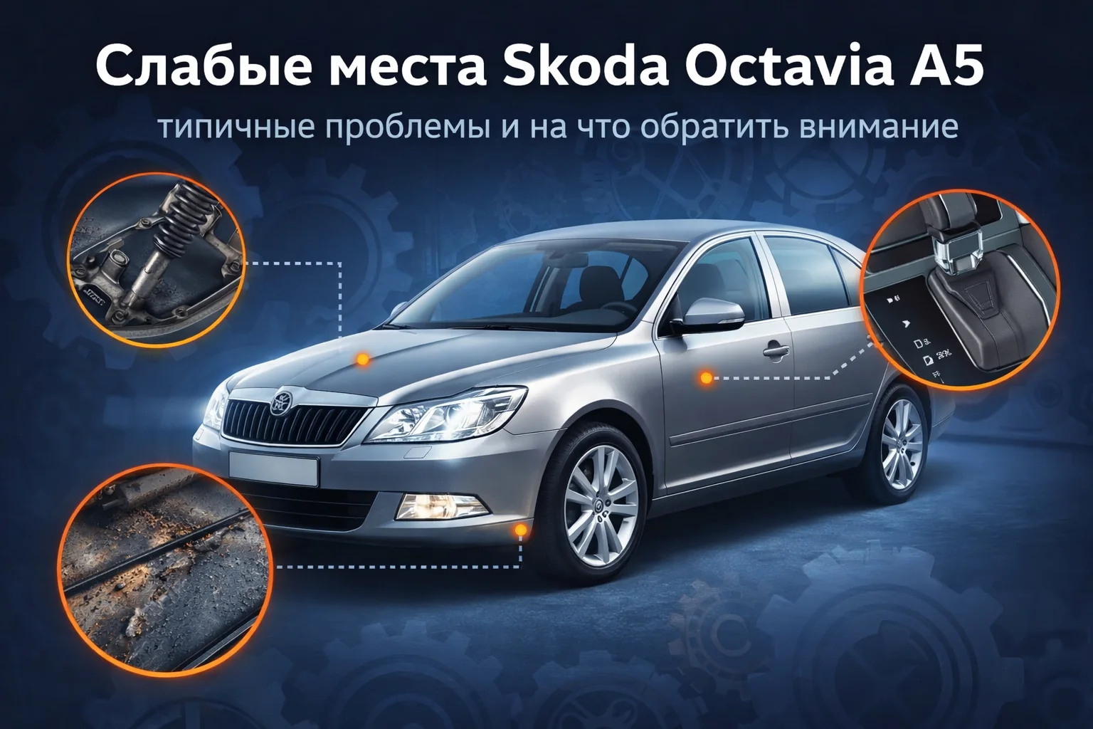 Слабые места Skoda Octavia A5 — типичные проблемы и на что обратить внимание